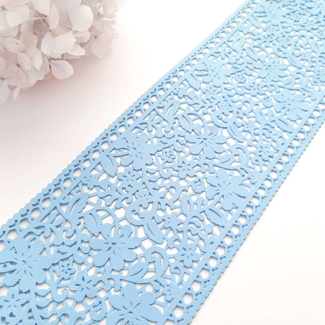 Lace Silicon Mould - Floral Wall