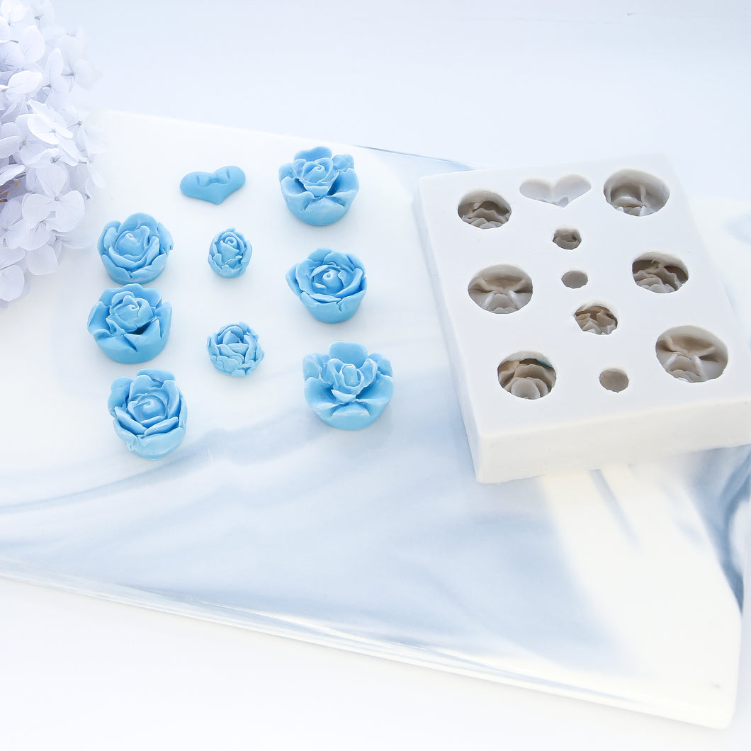 Flower Silicon Mould - Roses