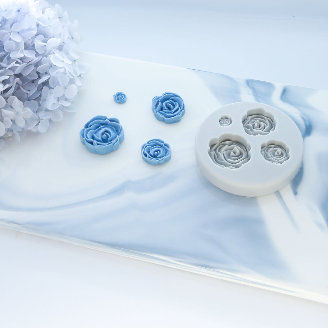 Flower Silicon Mould - Rosette