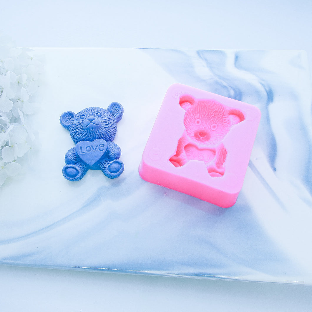 Love Bear Silicon Mould