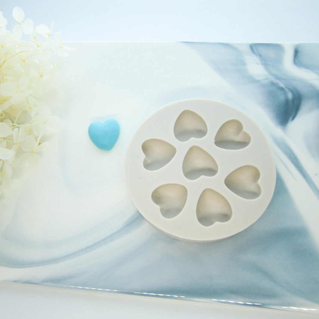 Medium Hearts Silicon Mould